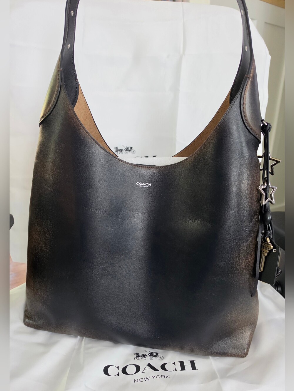 COACH Loved Leather Brooklyn 39